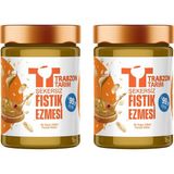Trabzon Tarım Şekersiz %99.9 Fıstık Ezmesi 300G x 2 Adet - 1,2 kg