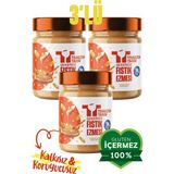 Trabzon Tarım Şekersiz %99.9 Fıstık Ezmesi 300G x 3 Adet - 300 gr