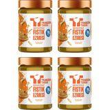 Trabzon Tarım Şekersiz %99.9 Fıstık Ezmesi 300G x 4 Adet - 1,2 kg