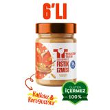 TRABZON TARIM Şekersiz %99.9 Fıstık Ezmesi 300g x 6 Adet