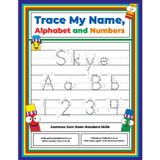 Trace My Name, Alphabet, and Numbers Workbook for Skye: Letter and Number Tracing with Arrow Guides and Start Dots