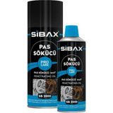 Trade Bazaar 1 Adet-Sibax SB2000 Pas Sökücü Sprey – 400 ml | Hızlı Nüfuz Eden Yağlayıcı & Pas Çözücü | Vidalara, Civatalara, Menteşelere ve Metal Parçalara Etkili Bakım Spreyi - Standart
