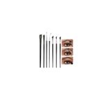 Trade Bazaar 7 Parça Profesyonel Eyeliner & Kaş Makyaj Fırça Seti – Ultra Ince Uçlu, Tüm Cilt Tiplerine Uygun