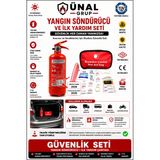 Trafik İlk Yardım Seti Araç Muayene Ve Acil Durum Çantası Ofis Uyumlu Araç Oto Muayene