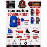 Trafik Ve Lüx İlk Yardım Setli Tüvtürk Onaylı Yeni Mevzuata Uygun Mavi