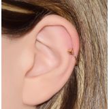 Tragus Kalpli Altın Kıkırdak Küpe