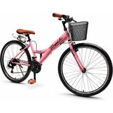 Trail TR600 26 Jant Bisiklet, 21 Vites Şehir Dağ Bisikleti - Pembe - Seçenek