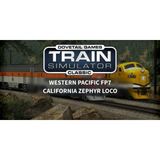 Train Simulator Western Pacific Fp7 California Zephyr Loco Addon (Dlc)