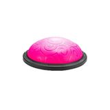 Trainer Bosu Ball, Desenli Bosu Ball, Denge Yarım Pilates Topu pembe
