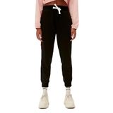 Trainer SweatPants Siyah Logo Baskılı Kadın Eşofman Altı XL