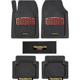 Trakmats Citroen Berlingo 2016 Universal Lüks Kırmızı Oto Paspas