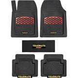 Trakmats Citroen C4 HB 2004 Universal Lüks Kırmızı Oto Paspas