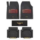 Trakmats Citroen C4 HB 2006 Universal Lüks Kırmızı Oto Paspas