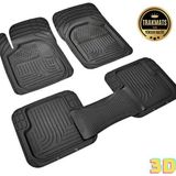Trakmats Fiat Albea 2004 - 2013 Kesilebilir Yeni Havuzlu Oto Paspas Siyah