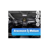 TRAKMATS Renaut Clio 5 E-Tech 2023-2024-2025 Oto Güneşlik Ön Cam Yuvarlak