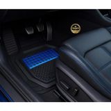 Trakmats Suzuki Vitara 5 Kapı 2005-2006-2007-2008-2009-2010-2011-2012-2013-2014 Havuzlu Oto Paspas Orbital Mavi Yeni Üretim 3D Araba Paspası Esnek - MAVİ SİYAH