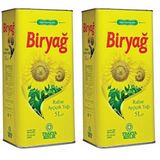 Trakyabirlik Biryağ Rafine Ayçiçek Yağı Teneke 5 lt (2 paketi)