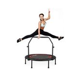 Trambolin 100 Cm Fitness Ev Tipi Tutma Kollu Trampoline