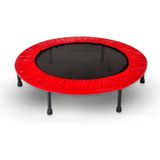 Trambolin 102 Cm 40" Yuvarlak Stabil Çelik Çerçeve 22 Cm Yükseklik Çocuk Ve Yetişkin İçin Taşınabilir Profesyonel Fitness Egzersiz Trampolini