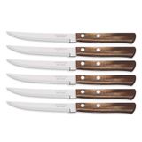 Tramontina Churrasco 21198/915 6'lı Biftek-Steak Bıçağı