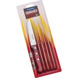 Tramontina Churrasco 21413/675 Biftek-Steak Bıçağı (6lı Blister) Standart - Çok Renkli