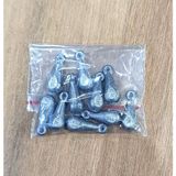 Trança Balıkçılık 10 Adet Damla Kursun 10 Gram Ağırlık Malzemesi ile Etkili Balık Avı