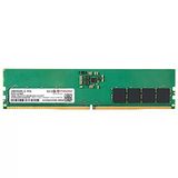 Transcend Jetram 16 Gb Ddr5 4800 Mhz Ram Bellek - Cl40, Arabelleksiz Uzun Dımm 1Rx8, Masaüstü Bilgisayar İçin 1,1 V, Siyah - Jm4800ale-16G