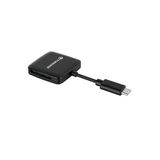 Transcend Ts-Rdc3 Sd Microsd USB 3.2 Gen 1 Siyah Type C Kart Okuyucu