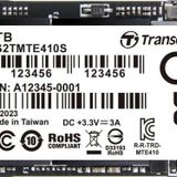 Transcend TS2TMTE410S 2tb GEN4X4 3D Tlc Dram-Less 22X42 M.2 Nvme SSD