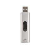 Transcend Ts512gesd320a 512Gb Usb 10Gbps 1050/950Mb/S Gizlenebilir Başlıklı Taşınabilir Metal Kasa Ssd