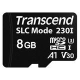 Transcend TS8GUSD230I 8 GB Industrial Temp Sdhc Microsd Hafıza Kartı - siyah