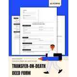 Transfer-on-Death Deed Form: TOD Document for Beneficiary Designation in Real Estate Transfer.