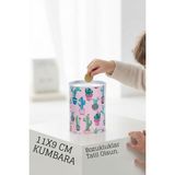 Transformacion 11X9 cm Desenli Metal Kumbara Hediye Fikri ve Güvenli Tasarruf İçin İdeal 722402