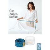 Transformacion 150 cm Plastik Kutulu Mezura – Esnek, Dayanıklı, Dikiş ve Ölçüm İçin Pratik Şerit Metre 722323