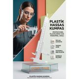 Transformacion 150mm Plastik Sürgülü Kumpas Hassas Ölçüm Aleti mm/inch 718783
