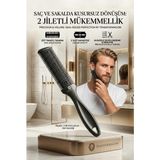Transformacion 2 Jiletli Kırık Saç Sakal Düzletme Tarağı 716861 Islak & Kuru Kullanım Özellikli
