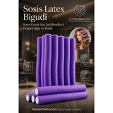Transformacion 20'li Mega Set Sosis Bigudi 17mm | Kalın ve Dolgun Su Dalgası için Isısız Esnek Saç Şekillendirici 721915
