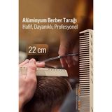 Transformacion 22 cm Alüminyum Saç Kesim Tarağı - Gold