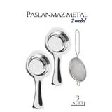 Transformacion 3 Lü Set Metal Çay Süzgeci Cabrera Design