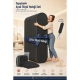Transformacion 30'lu Yapışkanlı Ayak Törpü Yedeği Seti Pedikür Törpü Kağıdı, 100 Grit Suya Dayanıklı Yedek Topuk Törpüsü 716031 - 30 LU