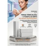 Transformacion 3'lü Blok Törpü Seti 4 Yüzeyli Tırnak Parlatıcı Buffer Manikür Sünger Törpü 719968
