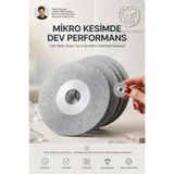 Transformacion 3'lü Elmas Kesici Disk Seti 25mm Mini Cam Metal Ahşap Taş Seramik Kesme Ucu Gravür Uyumlu 723638