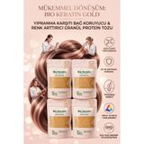 Transformacion 4 LÜ Bio Keratin Gold Profesyonel Saç Bakım Proteini 200 gr - Yıpranma Karşıtı Bağ Koruyucu, Oryal ve Boya İçi Granül Protein Tozu 723374