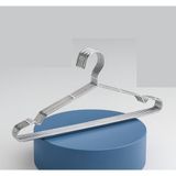 Transformacion 48'Li Lüks Çelik Elbise Askısı - İz Yapmayan İnce Tasarım Metal Kıyafet Düzenleyici (40Cm), 7430000722746