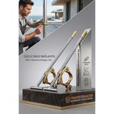 Transformacion 50 cm Tijli İskele Kelepçesi - Dübelli Ankraj Duvar Sabitleme Bağlantı Elemanı 12mm Gijon 723290