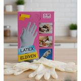 Transformacion 6'lı Kutulu Latex Eldiven Hijyenik Esnek Çok Amaçlı Kullanım, Tek Ebat, 7430000722247, Şeffaf
