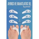 Transformacion 718809 3 Çift Baş Parmak Parmak Ayırıcı ve Rahatlatıcı
