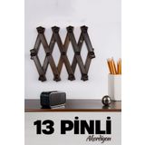 Transformacion 719210 13 Pinli 50 cm Ahşap Akordiyon Askı