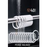 Transformacion 719911 40 Adet Banyo Perde Halkaları