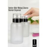 Transformacion Aseton İçin Basmalı Dispenser - Aseton, Alkol ve Makyaj Temizleyici İçin Pratik Pompalı Set